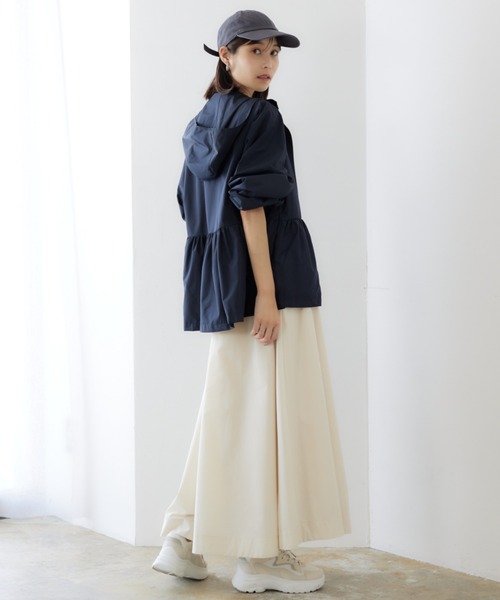 「RIRIYANO」 マウンテンパーカー LARGE ネイビー レディース_画像7