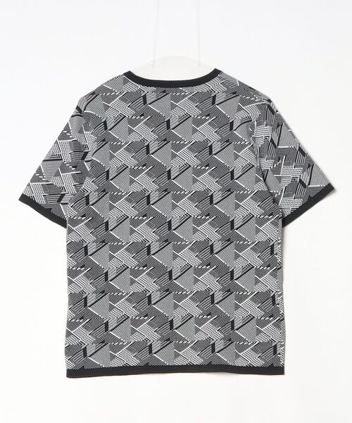 「MONSIEUR NICOLE」 半袖Tシャツ MEDIUM ブラック メンズ_画像2