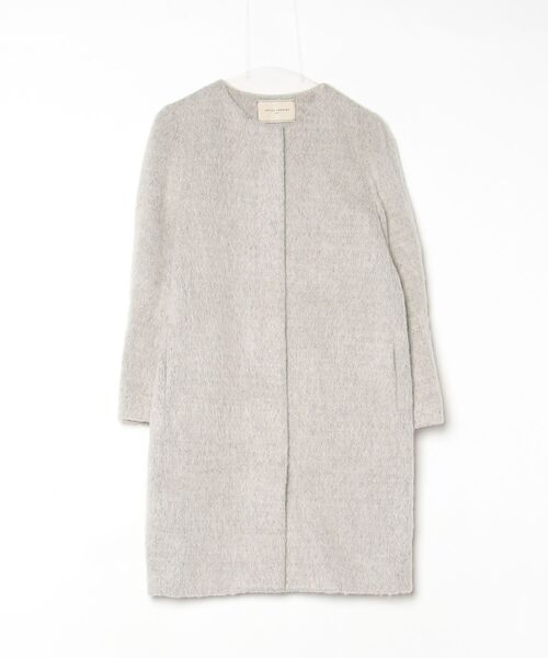 UNITED ARROWS（ユナイテッドアローズ） ノーカラーコート 36 グレー