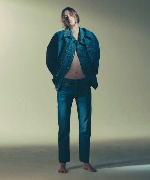 Levi's（リーバイス） デニムジャケット SMALL ダークブルー メンズ