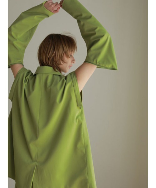 「AMAIL」 ジャケット FREE グリーン レディース_画像3