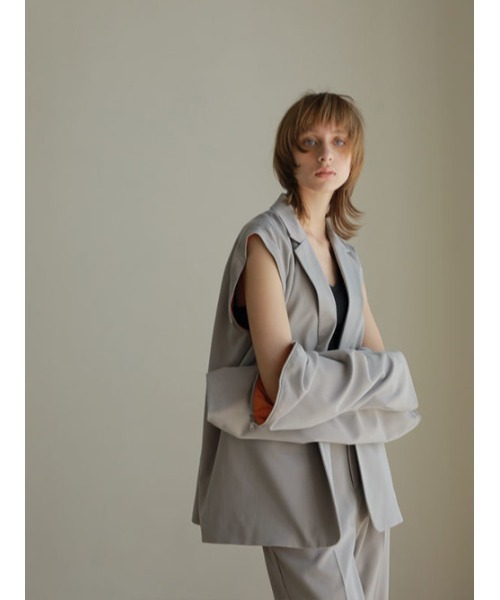 「AMAIL」 ジャケット FREE グリーン レディース_画像9