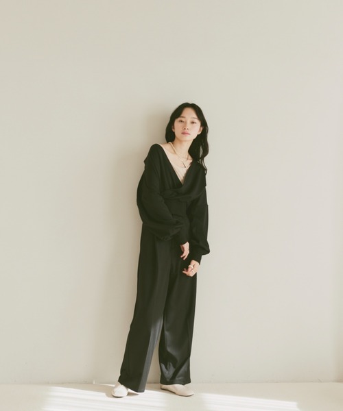 「moi tytto」 パンツ SMALL ブラック レディース_画像5