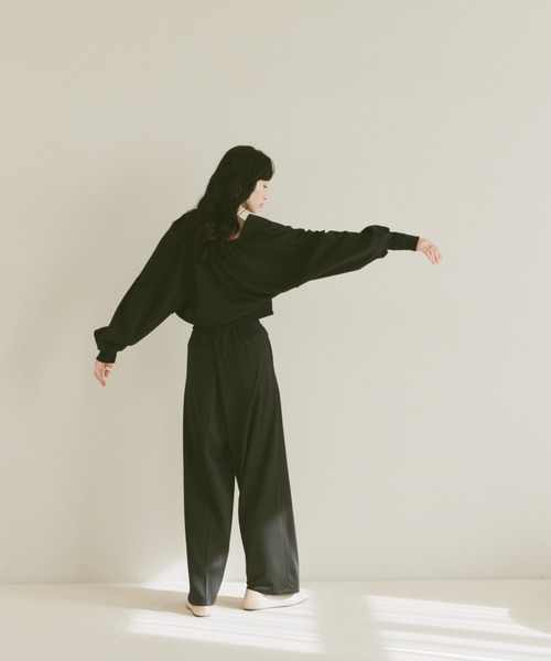 「moi tytto」 パンツ SMALL ブラック レディース_画像6