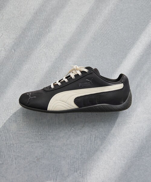 スニーカー 「別注」「PUMA」スピードキャット サテン スニーカー レディースの画像