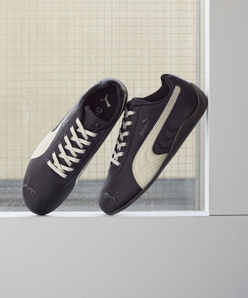 スニーカー 「別注」「PUMA」スピードキャット サテン スニーカー レディースの画像