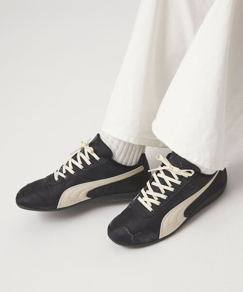 スニーカー 「別注」「PUMA」スピードキャット サテン スニーカー レディースの画像