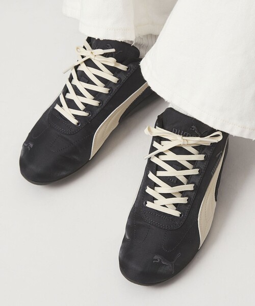 スニーカー 「別注」「PUMA」スピードキャット サテン スニーカー レディースの画像