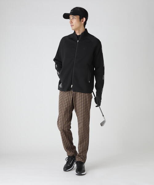 美品 MASTER BUNNY マスターバニー 千鳥 ジャガード トラックパンツ MASTER BUNNY EDITION（マスターバニーエディション） パンツ 「MASTER