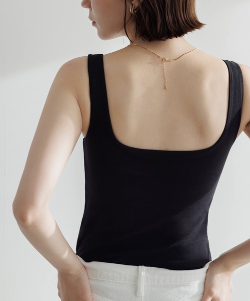 「BAMBI WATER」 ノースリーブトップス X-LARGE ブラック レディース_画像5