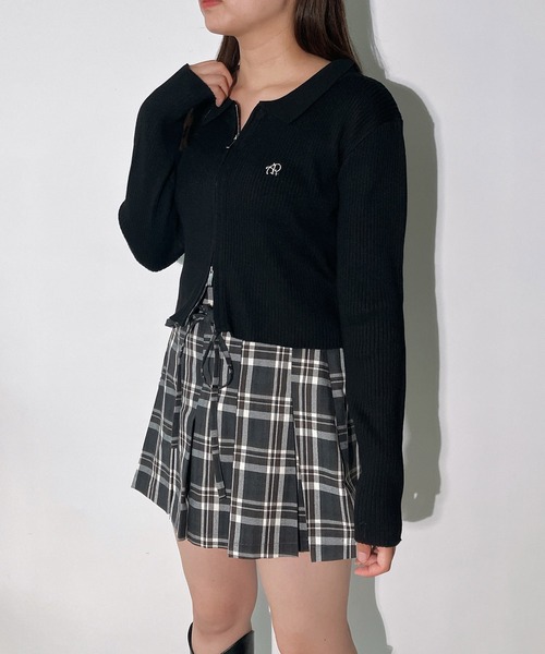 「AS KNOW AS plus」 カーディガン FREE ネイビー レディース_画像7