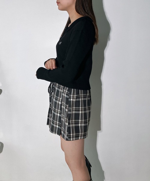 「AS KNOW AS plus」 カーディガン FREE ネイビー レディース_画像8