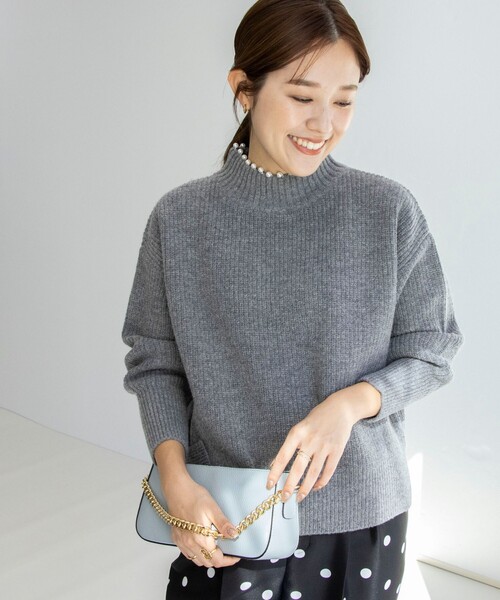 「NOLLEY'S Sophi」 長袖ニット 38 ベビーピンク レディース_画像3