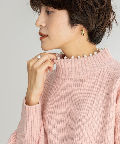 「NOLLEY'S Sophi」 長袖ニット 38 ベビーピンク レディース_画像6