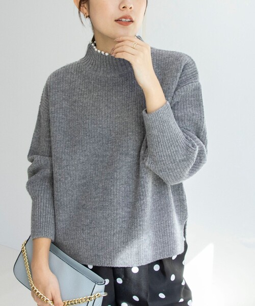 「NOLLEY'S Sophi」 長袖ニット 38 ベビーピンク レディース_画像7