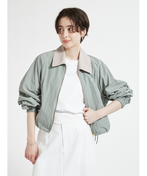 Barbour ショート丈ジャンパー、ブルゾン Barbour | ショート丈シャワープルーフジャケット Olive