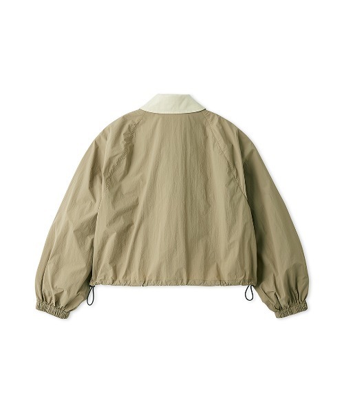 Barbour ショート丈ジャンパー、ブルゾン バブアーの「短丈ウールブルゾン」。武骨さとエレガンスがうまく