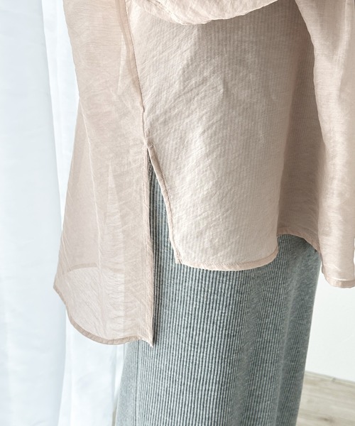 「classicalelf」 長袖シャツ LARGE アイボリー レディース_画像3