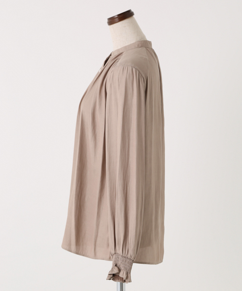 「AZUL ENCANTO」 長袖ブラウス MEDIUM ベージュ レディース_画像7