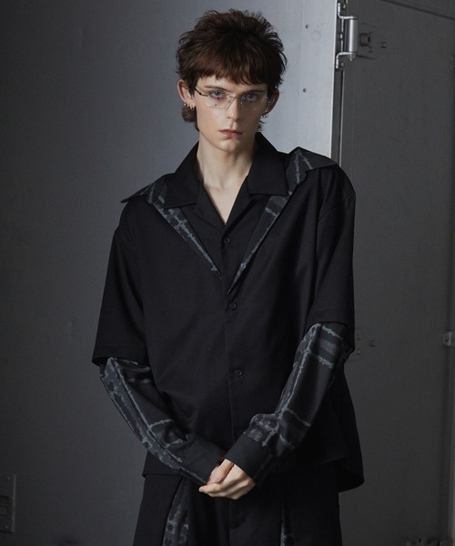 「GRANCY」 長袖シャツ S グレー メンズ_画像4