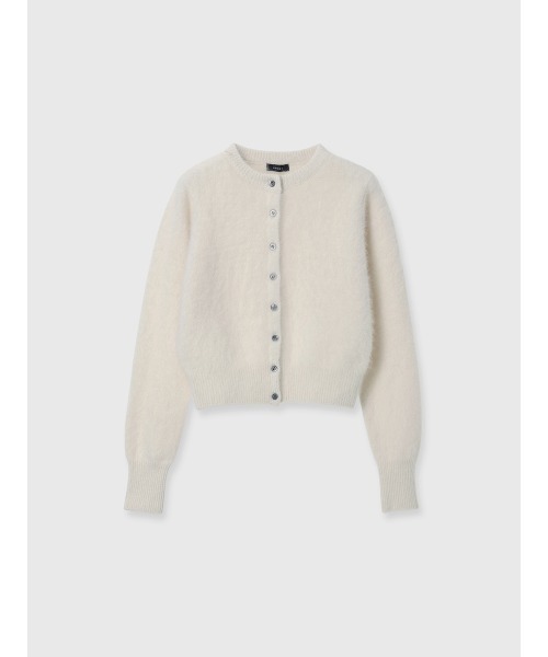 anuans（アニュアンス） ニットカーディガン FREE ピンク レディース