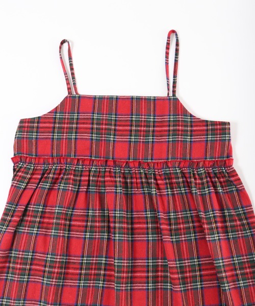 「WC」 キャミソールワンピース FREE レッド レディース_画像6