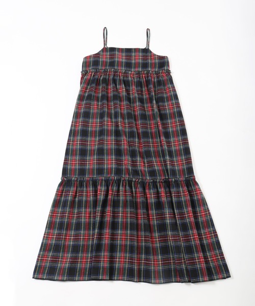 「WC」 キャミソールワンピース FREE レッド レディース_画像8