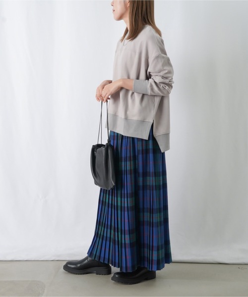 「LUCA/LADY LUCK LUCA」 長袖カットソー FREE ライトグレー レディース_画像5