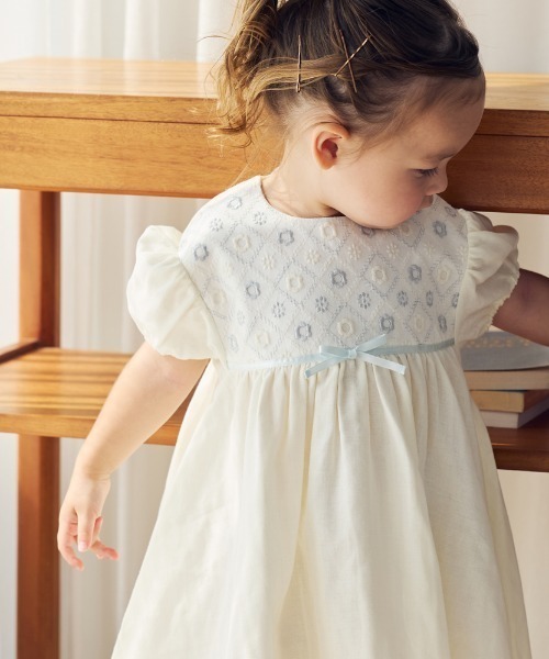 10mois（ディモワ） ワンピース 「」fleurドレス 80・90・100cm キッズ