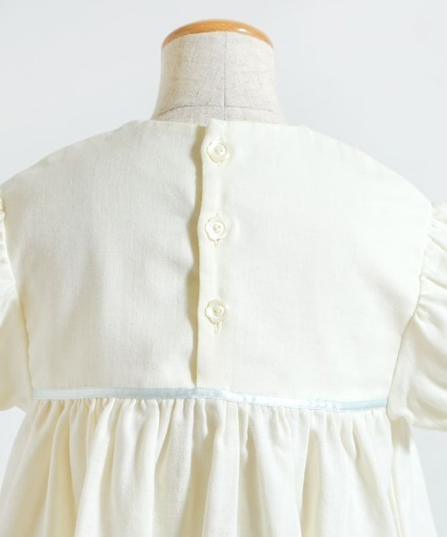 ワンピース 「10mois(ディモワ)」fleurドレス 80・90・100cm キッズ 子供服 女の子の画像