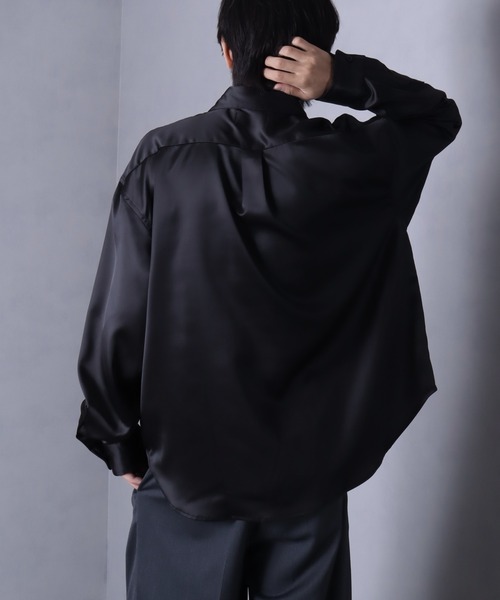 「welise」 長袖シャツ L ホワイト系その他 メンズ_画像9