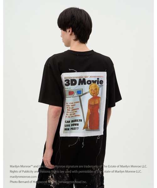 DISCOVERED（ディスカバード） tシャツ MARILYN MONROE TEE (MAGAZINE 