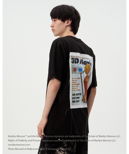 DISCOVERED（ディスカバード） tシャツ MARILYN MONROE TEE (MAGAZINE 