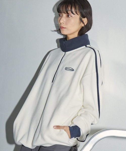 「Anchor Smith」 長袖Tシャツ M ボルドー メンズ_画像3