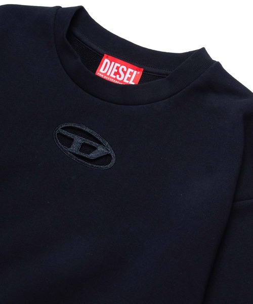 「DIESEL KIDS」 「KIDS」スウェットカットソー 14Y ホワイト キッズ_画像4