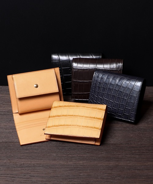 lemma（レンマ） 財布 マリスコ Marisco コンパクト財布 クロコダイル