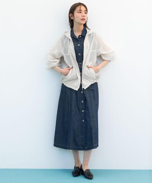 grove（グローブ） ワンピース 「貴島明日香さん着用」デニムフレア