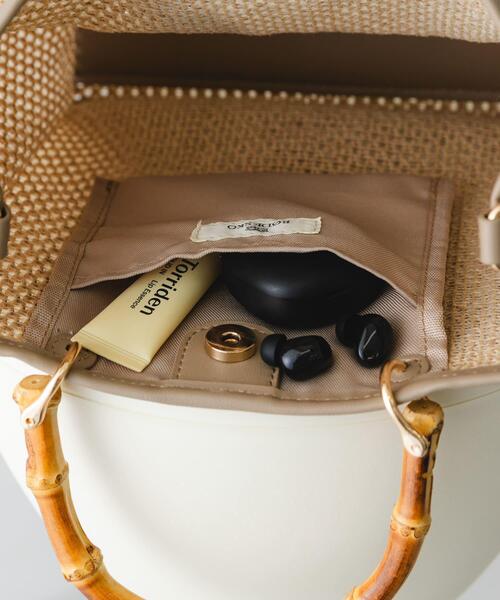 ショルダーバッグ バッグ バンブー雑材バッグ レディースの画像