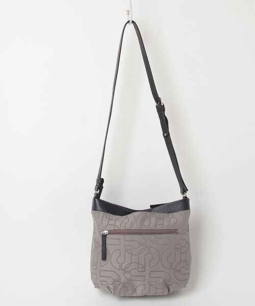 「CHARLES JOURDAN」 ショルダーバッグ - グレー レディース_画像2