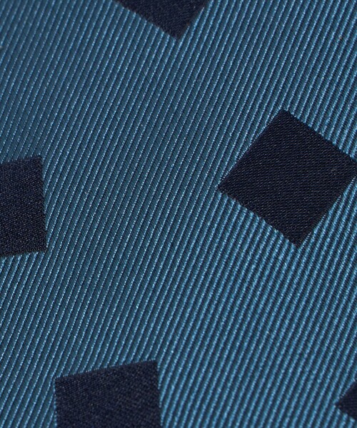 UNITED ARROWS（ユナイテッドアローズ） ネクタイ ブルー スクエア