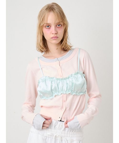 SORIN（ソリン） カーディガン Layered Like Cardigan/レイヤード