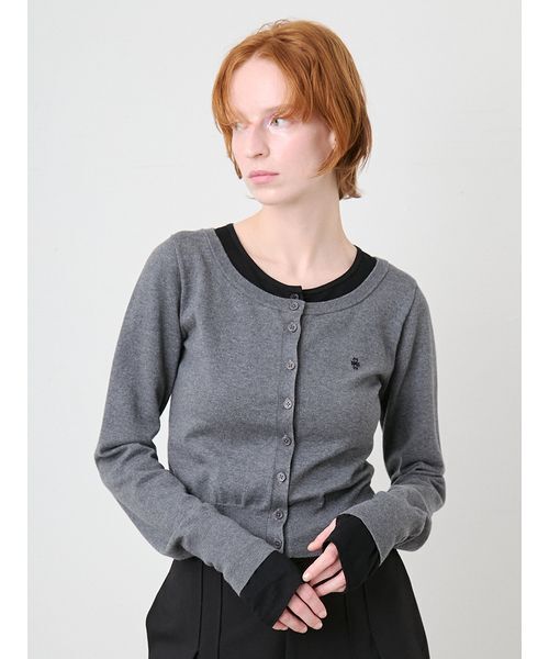 SORIN（ソリン） カーディガン Layered Like Cardigan/レイヤード