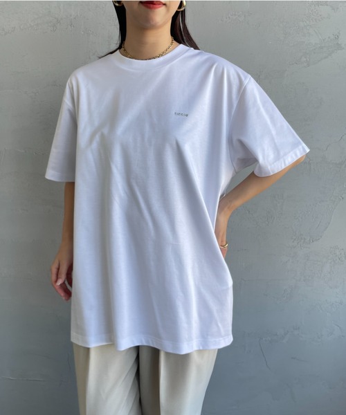 TATRAS（タトラス） tシャツ 半袖 SELO ワンポイントロゴ ショート