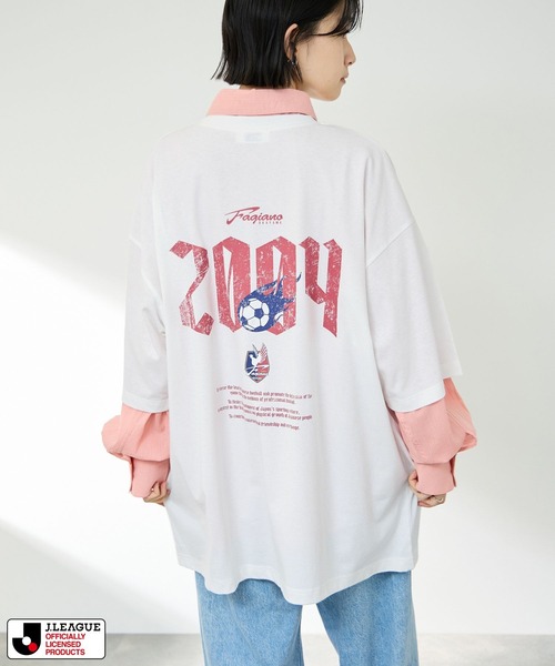 tシャツ ファジアーノ岡山 デザインTシャツ/Jリーグ FAGIANO OKAYAMA