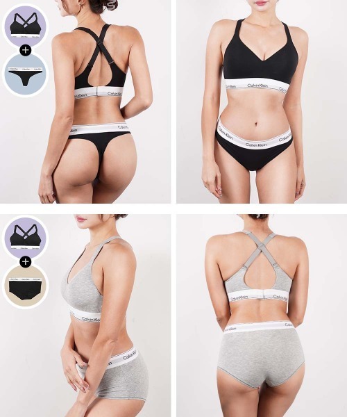 Calvin Klein（カルバン・クライン） ブラジャー ショーツセット