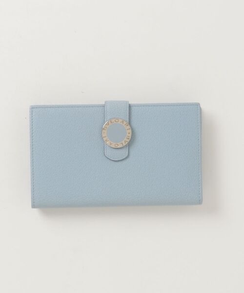 BVLGARI（ブルガリ） ビーゼロワン 二つ折り 財布 - ブルー レディース