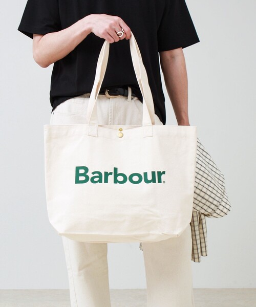 Barbour（バブアー） トートバッグ 「BARBOUR/バブアー」LOGO TOTE BAG