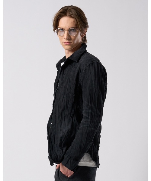 シャツ 2-hook denim shirt メンズの画像