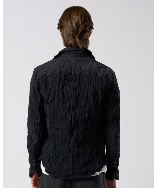 シャツ 2-hook denim shirt メンズの画像