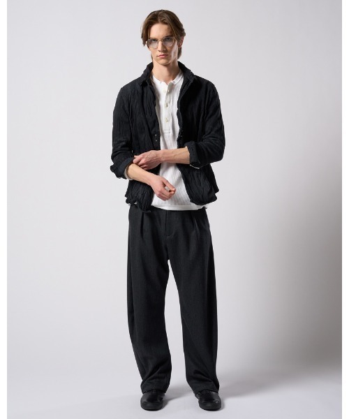 シャツ 2-hook denim shirt メンズの画像